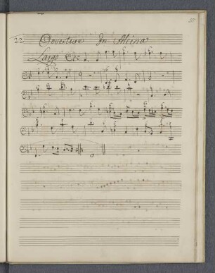 Ouverture in Alcina