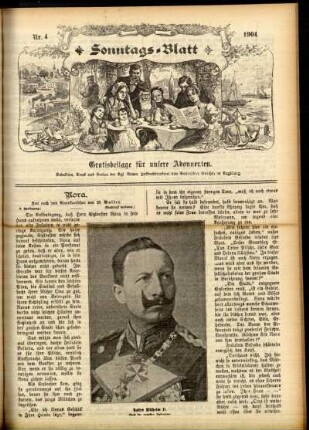 Ausgabe vom Sonntag, den 24. Januar 1904.