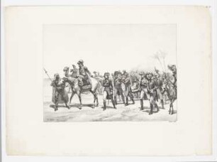 Rückkehr aus Syrien, aus: Antoine-Vincent Arnault, "Vie politique et militaire de Napoléon", Paris 1822–1826