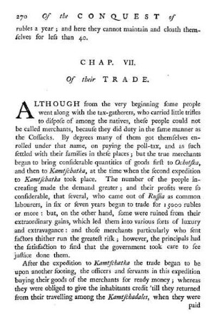 Chap. VII. Of their trade