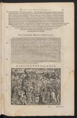 Marcius Coriolanus.