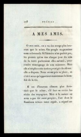 A Mes Amis.