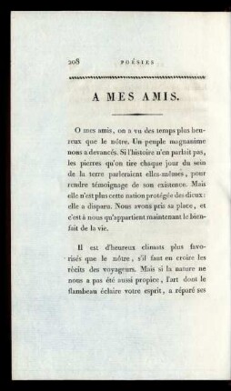 A Mes Amis.