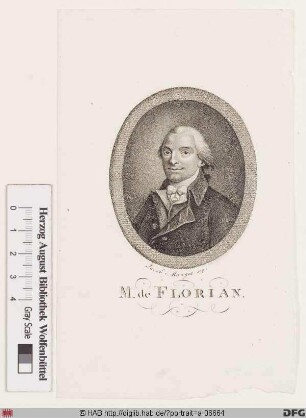 Bildnis Jean-Pierre Claris de Florian
