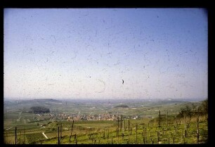 Blick auf Bischoffingen am Kaiserstuhl