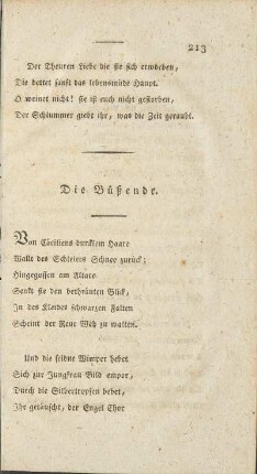 Die Büßende.