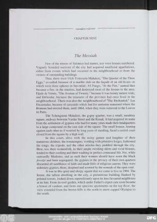 Chapter Nine The Messiah