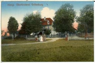 Grillenburg. Oberförsterei