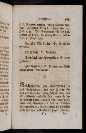 165-173, Gebaehrhaus ...