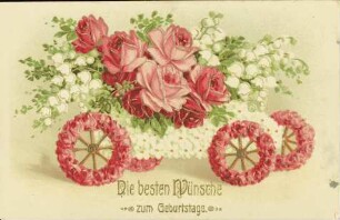 Die besten Wünsche zum Geburtstage.