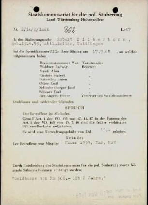 Silberhorn, Robert