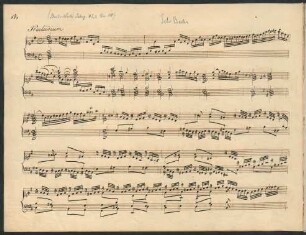 Präludien; cemb; h-Moll; BWV 923