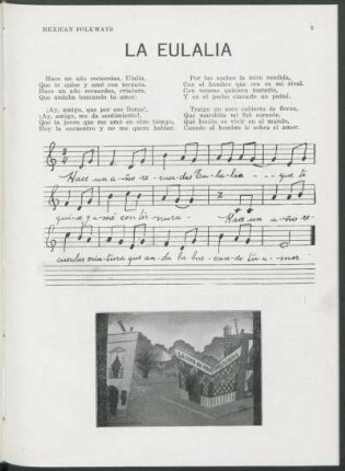 La Eulalia : Song. Collected by Concha Michel.