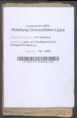 Erblasser: Nolte, Jost Heinrich; Erblasser: Nolte, Anna Rosine, geb. Kramme: