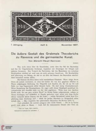 Heft 2 [November 1907]