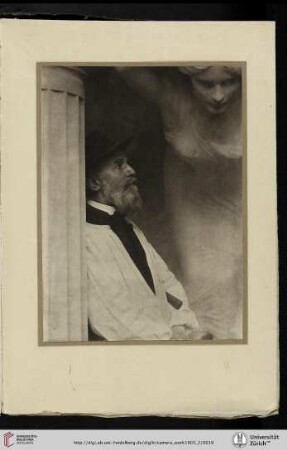 [Eduard J. [Jean] Steichen, V. Bartholomé, photogravure from original negative]
