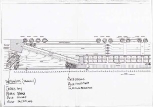 Hansjakob, Gottfried; Bonn - Oberkassel; Rheinpromenade (ehemaliges Zementwerk) - Rheinpromenade (Lageplan), 'Ergänzung Pflanzplan L251'