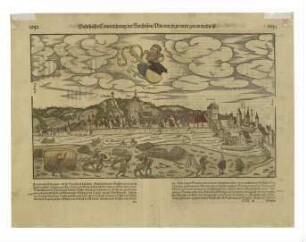 Ulm von Süden. Um 1550