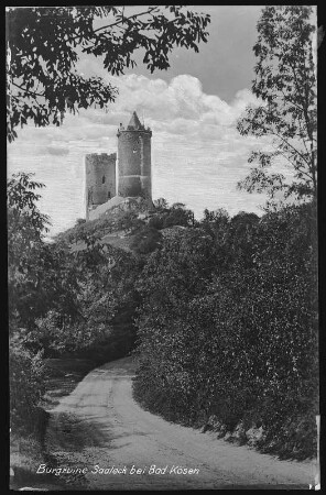 Saaleck. Burgruine