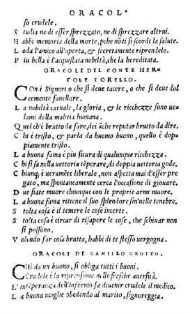 Oracoli Di Camillo Crotto.