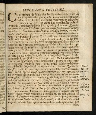 B4r-C4v, Programma Posterius.