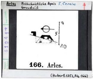 Arles: Saint-Césaire, frühchristliche Apsis