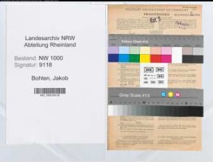 Entnazifizierung Jakob Bohlen, geb. 11.10.1901 (Kaufm.Angest.)