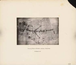 Durchbruch der Kaiser-Wilhelm-Straße, Berlin: Lageplan