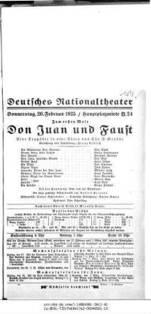 Don Juan und Faust