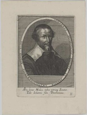 Bildnis des Iohannes Beverovicius