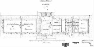Wangen (Allgäu): Nebengebäude Toilette/Mehrzweckgebäude Grundriß Erdgeschoß