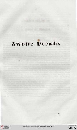 Zweite Decade