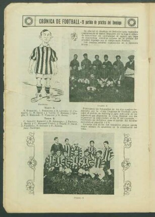 Crónica de Football - El partido de práctica del Domingo