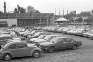 Tiefgarage am Festplatz. Neubau