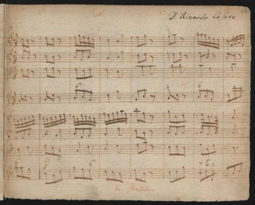 Messen. Auszüge; V (4), Coro, orch, bc