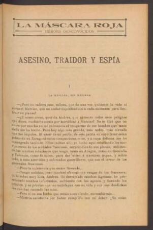 I - La Máscara, sin máscara