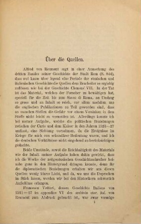 Die politischen Beziehungen Clemens' VII. zu Karl V. in den Jahren 1523 - 1527