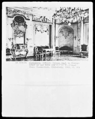 Schloss Bückeburg — Ostflügel — Nördlicher Ostflügel — Grüner Saal
