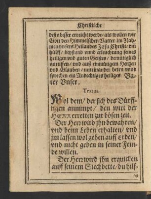 Textus. [Prophet Esaias 56, 1.]