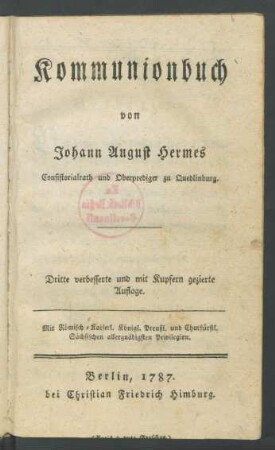 Kommunionbuch