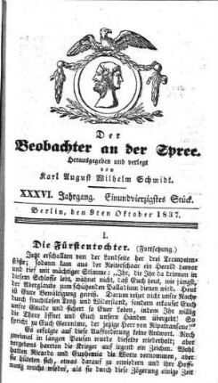 41. Stueck, 9. Oktober 1837