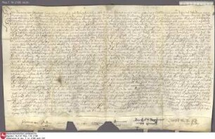 1618, April 16; Hermann von Ißendorf leiht eine Summe Geldes von den Clüver - Armen.