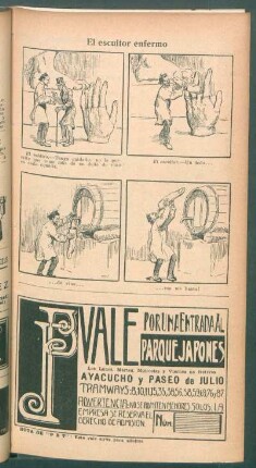 El escultor enfermo - [Cómic]