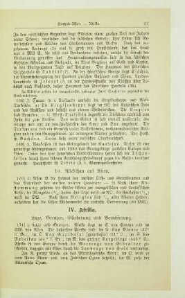 IV. Afrika