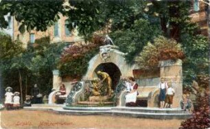 Leipzig. Märchenbrunnen : Lipsia