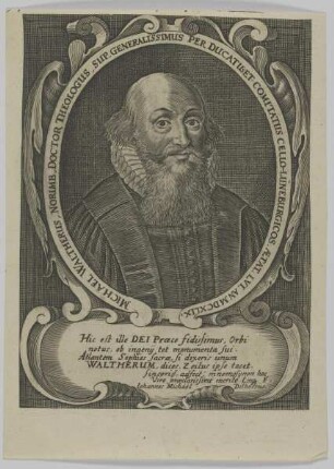 Bildnis des Michael Waltherus