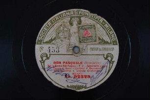 Don Pasquale : Duetto Ernesto - Don Pasquate - p. 2a - Sogao soave e casto / (Donizetti)
