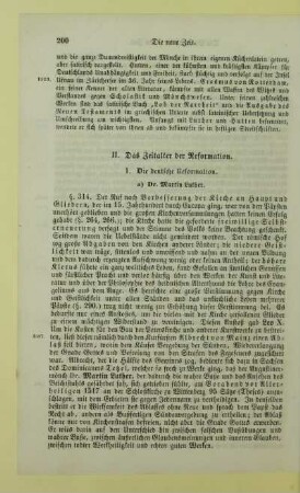 II. Das Zeitalter der Reformation