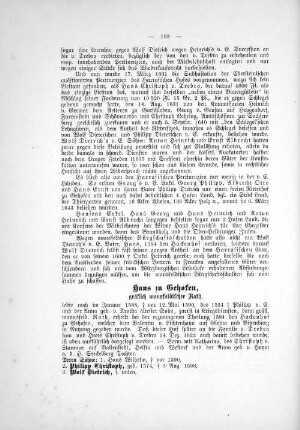 Hans zu Gehofen, gräflich mansfeldischer Rath,