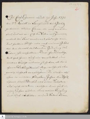 Lebenslauf von Elias Lehmann.